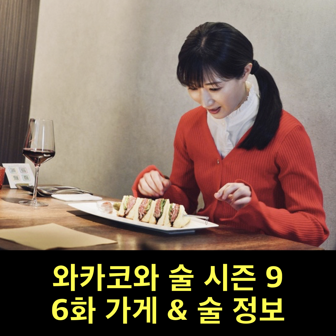 와카코와술_시즌9_가게술정보