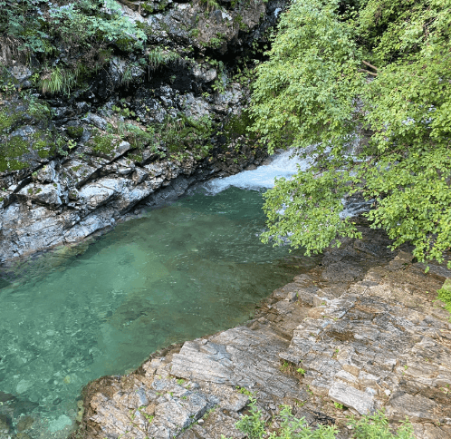 지장산계곡