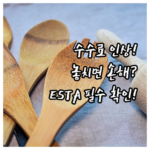 ESTA 신청 전 꼭 알아야 할 수수..