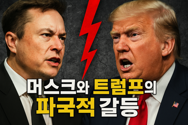 트럼프 머스크 갈등
