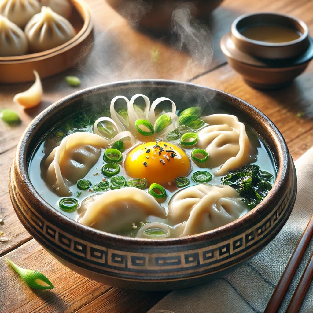 간단한 만두국 끓이는 법