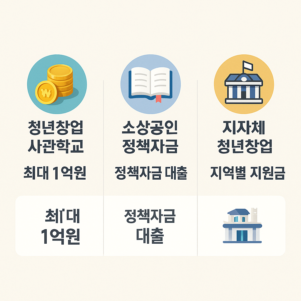 청년창업지원금 - 제도별 정리