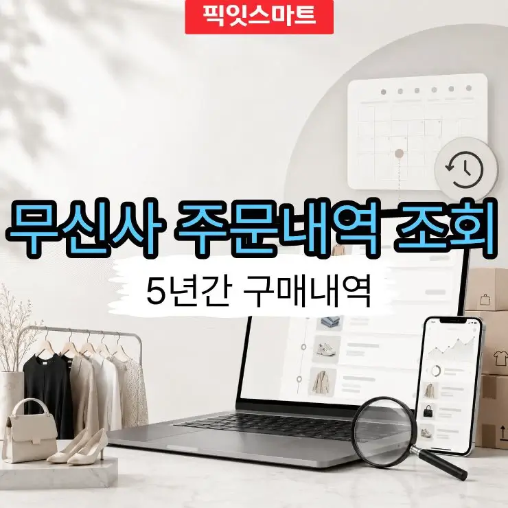 무신사 주문내역