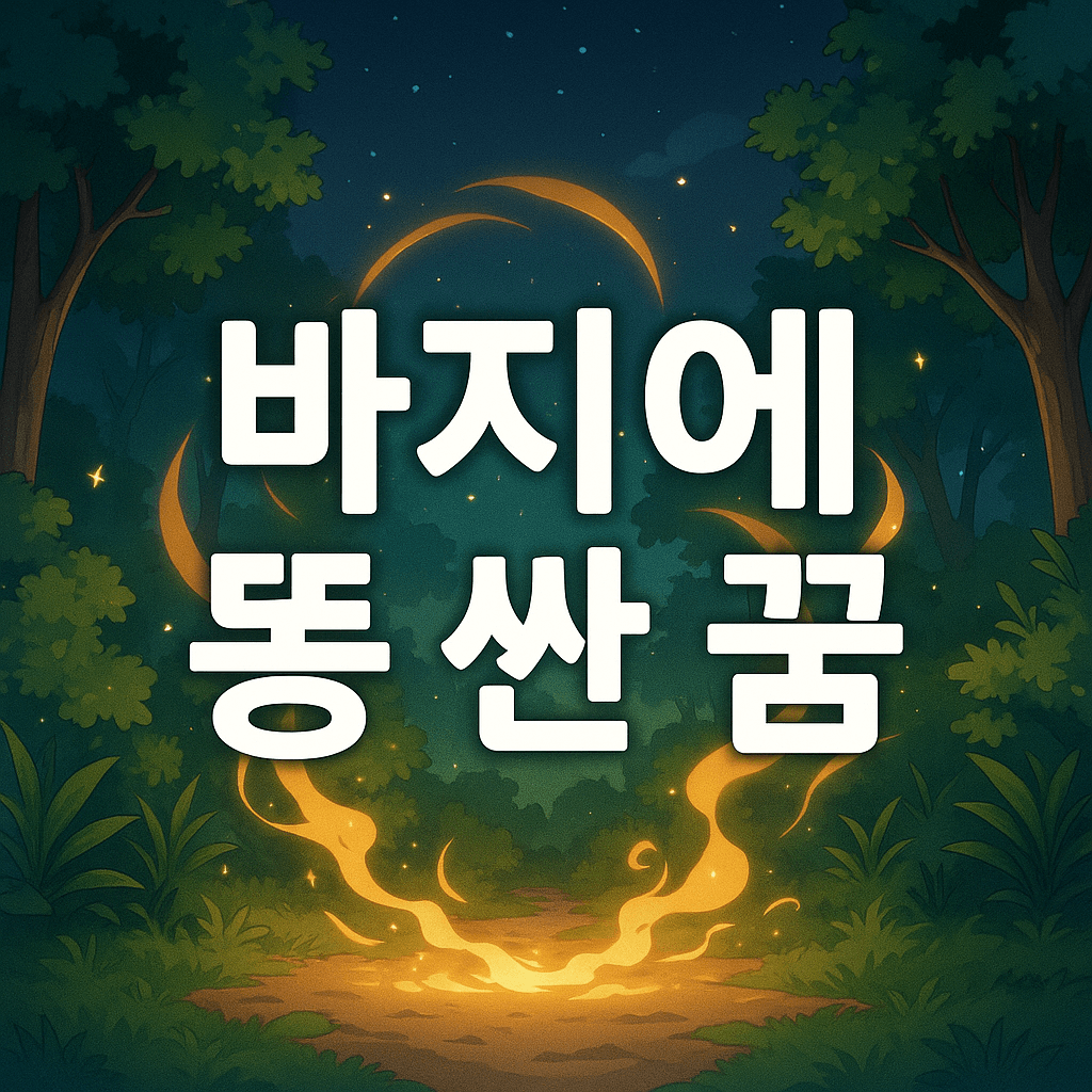 바지에 똥 싼 꿈
