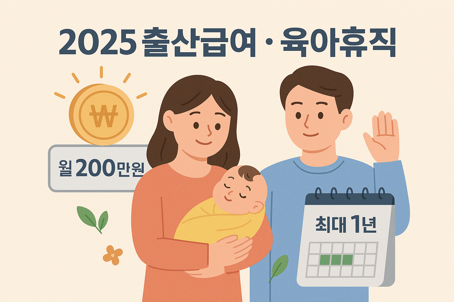 2025년 출산휴가·육아휴직 제도, 왜 다시 봐야 하나요?