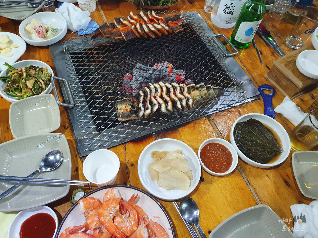 화성 만미정게판 장어구이