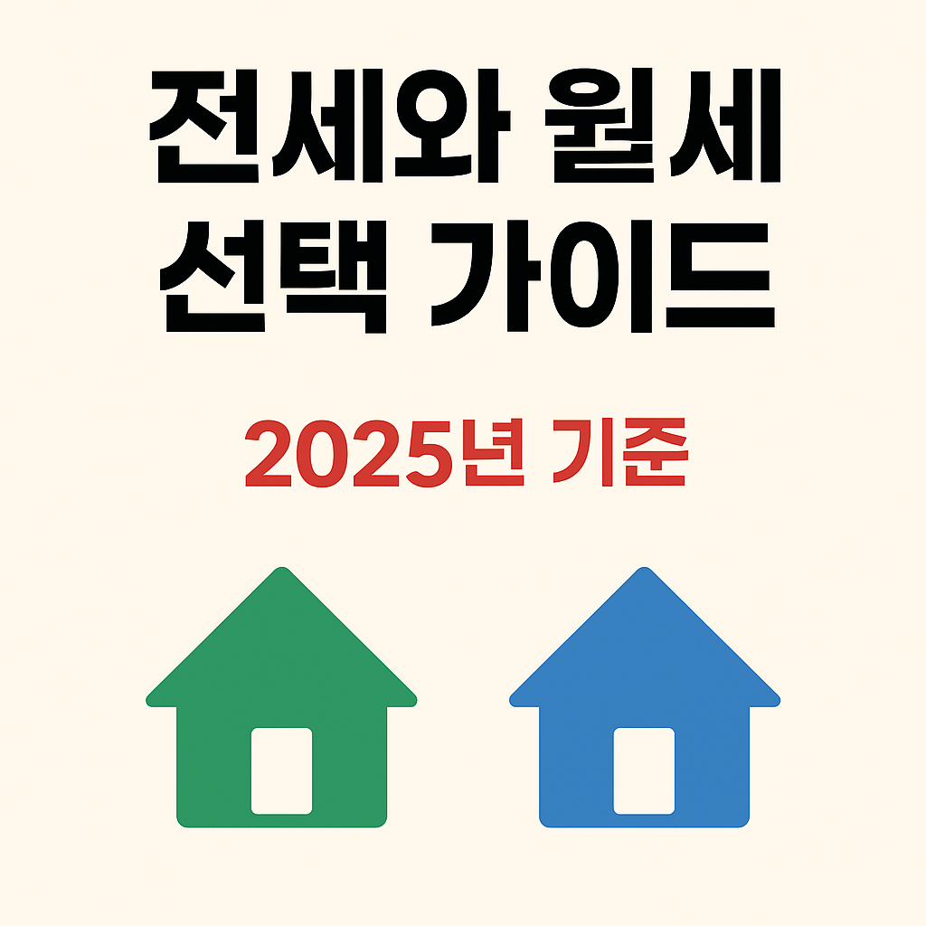 전월세 선택 가이드