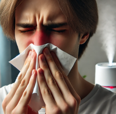 봄철 비염, 수험생 집중력 저하 사진