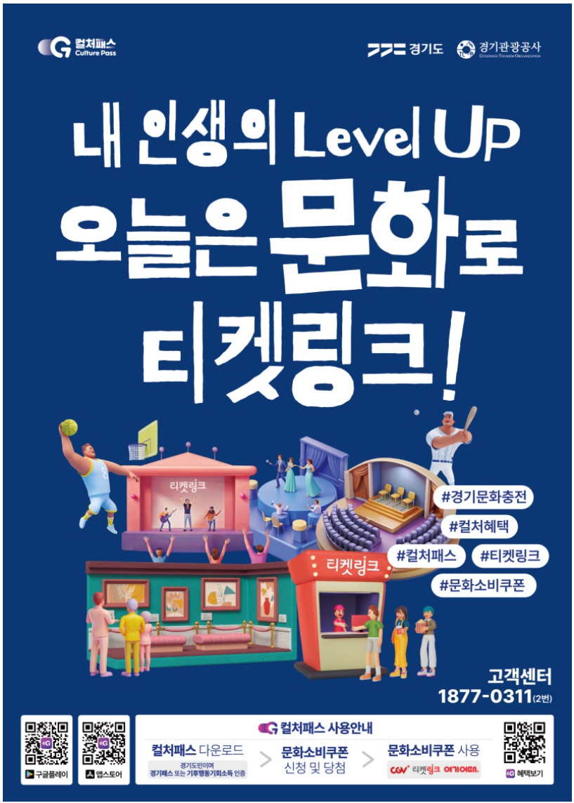 경기도 문화혜택 경기 컬처패스 혜택 신청 — 경기도민 문화소비쿠폰, 사용처·신청방법·주의사항