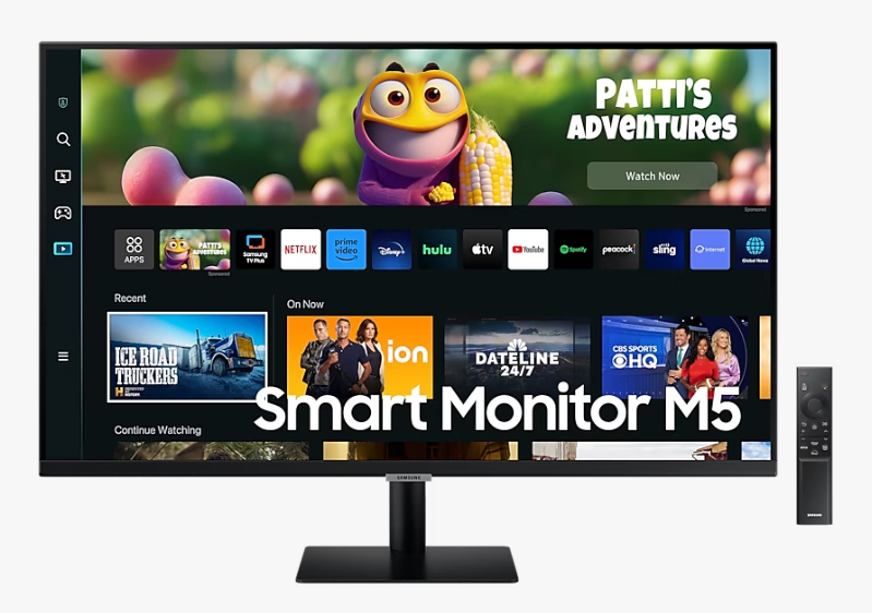 삼성전자 2023 M5 27인치 스마트모니터 M50C 색상 블랙