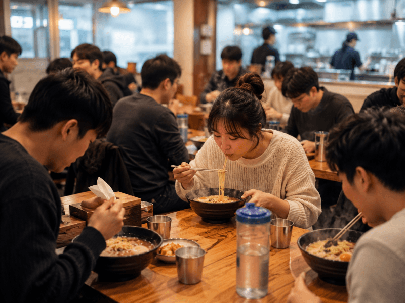 한국의 라면 문화
