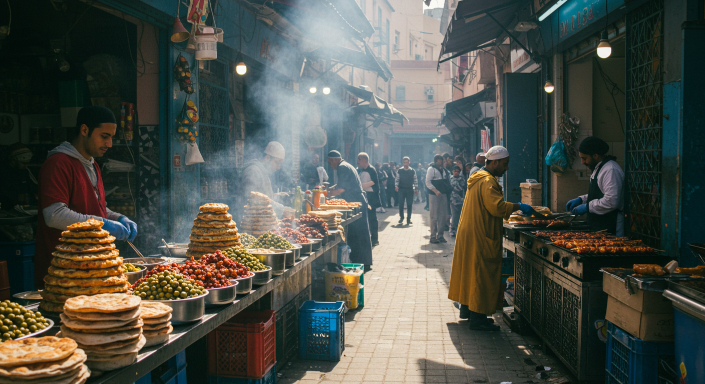 모로코 스트릿 푸드