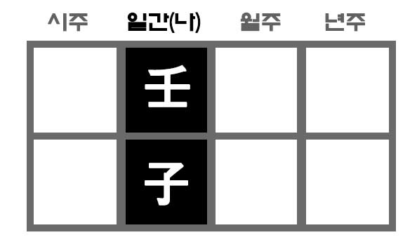 물사주인 임자일주