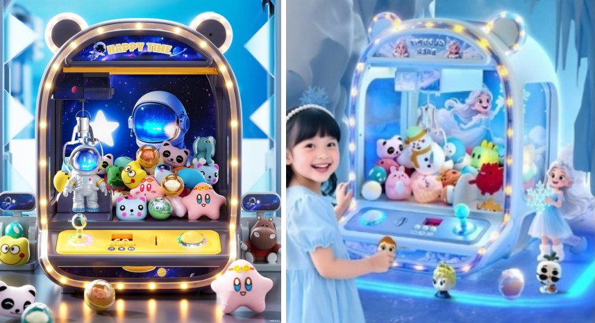 스페이스-스노위랜드-미니-인형뽑기기계