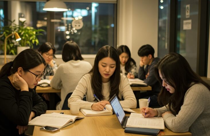 카페 이용자 에티켓 안내 배너