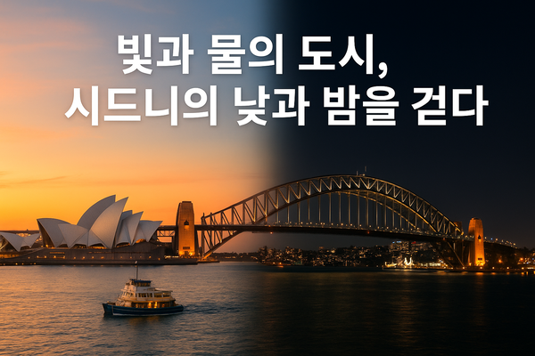 빛과 물의 도시, 시드니의 낮과 밤을 걷다