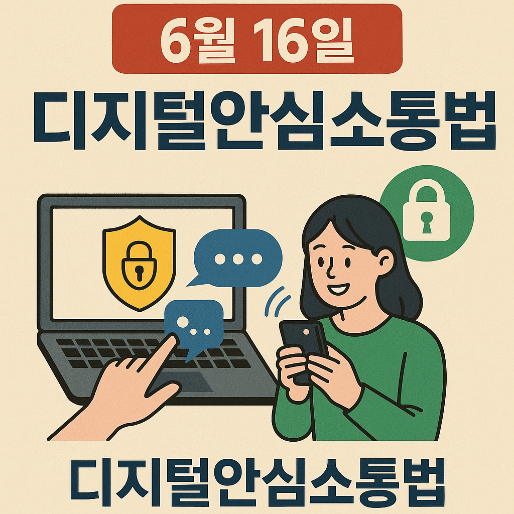 6월16일 카카오톡 검열 - 디지털 안심소통 법안