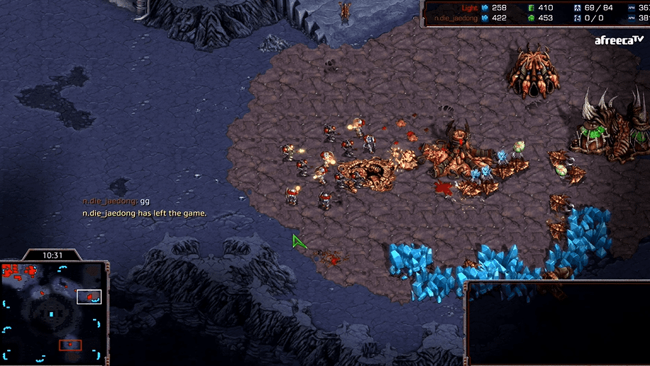 SSL 스타리그 24강 E조 승자전 마무리