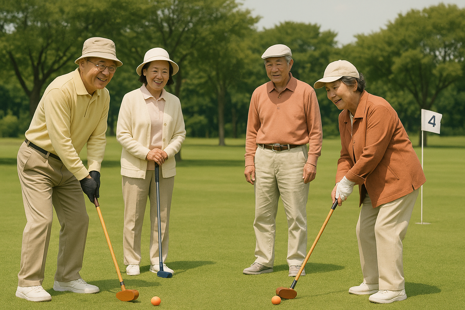 시니어 인기 스포츠 비교 (파크골프, 게이트볼, 장단점)