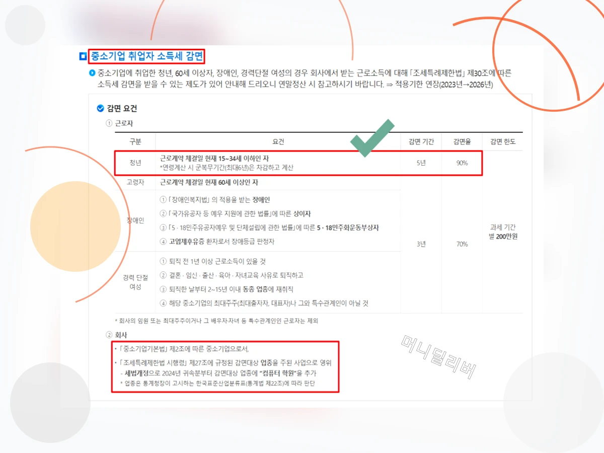 중소기업청년소득세감면_h2_2