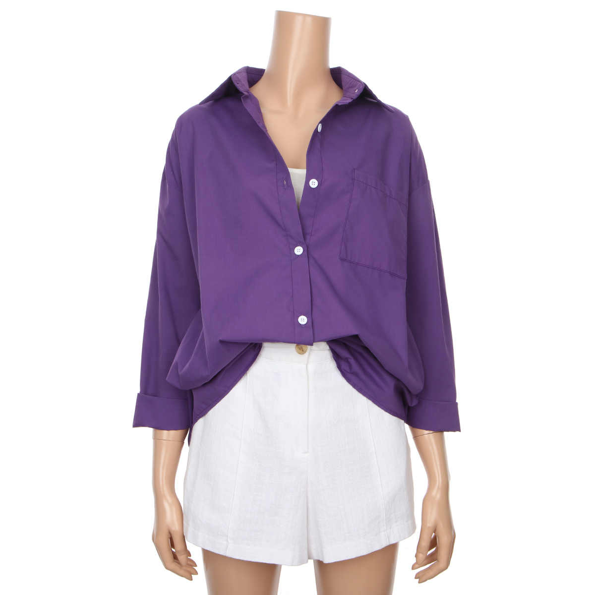 BNX 비엔엑스 루즈핏 비비드 컬러 셔츠 BU2SH020M0