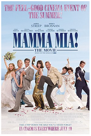영화 &lt;맘마미아! 1&gt; 포스터