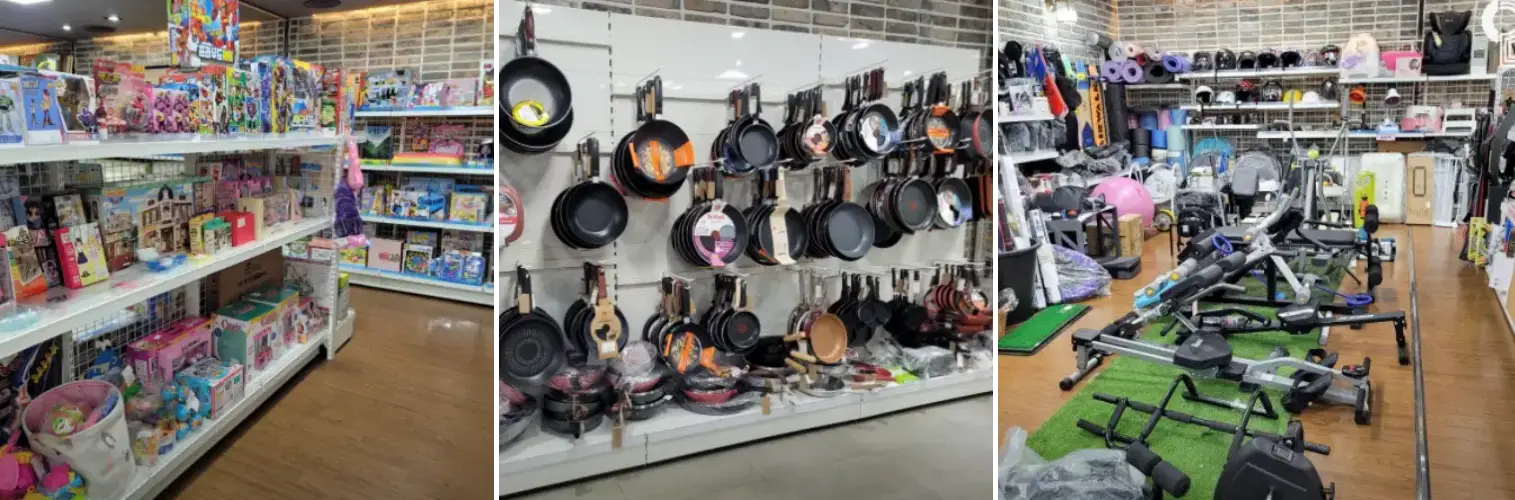 웰컴백 매장 사진