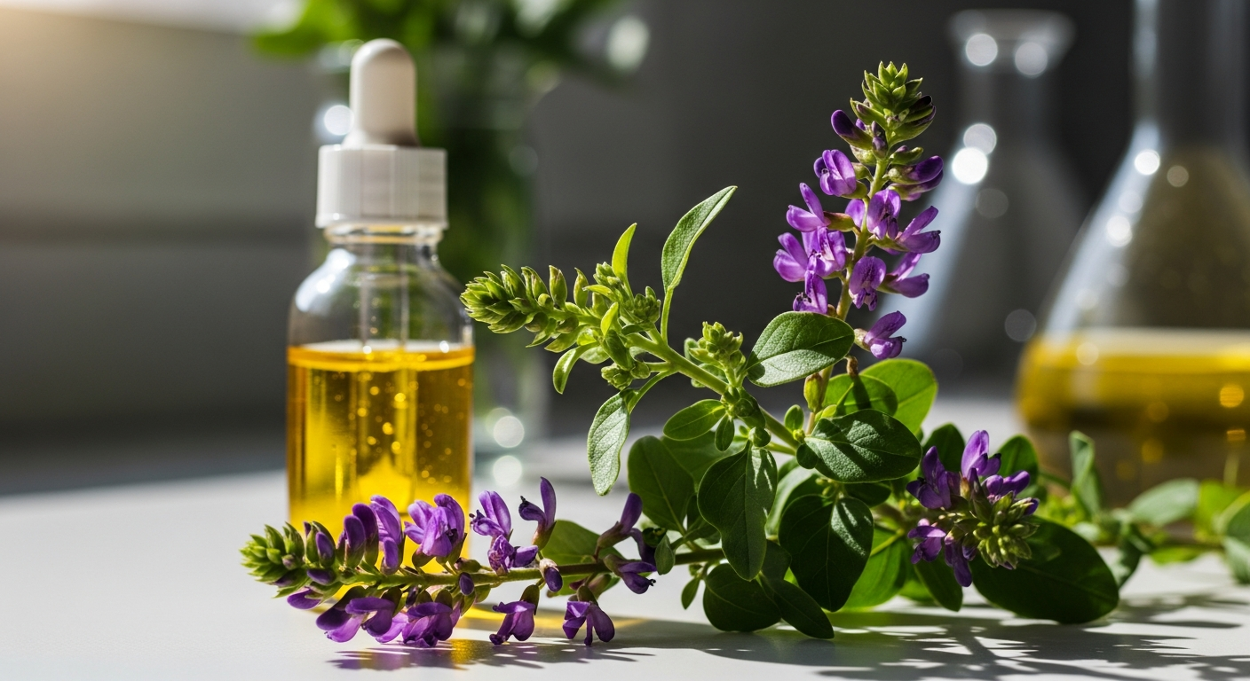 자연에서 유래한 식물성 레티놀의 핵심 원료인 보골지 씨앗과 고농축 바쿠치올 세럼 병 이미지