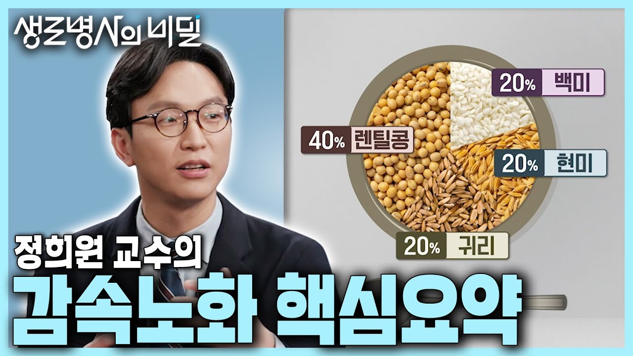 저속노화 1탄. 노화를 늦추는 생활 습관 7가지