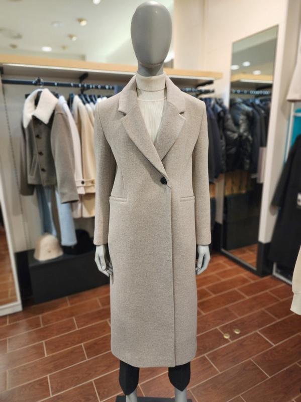 프로젝트엠 여성 롱 캐시미어블렌드 싱글코트 EPD4CC2401