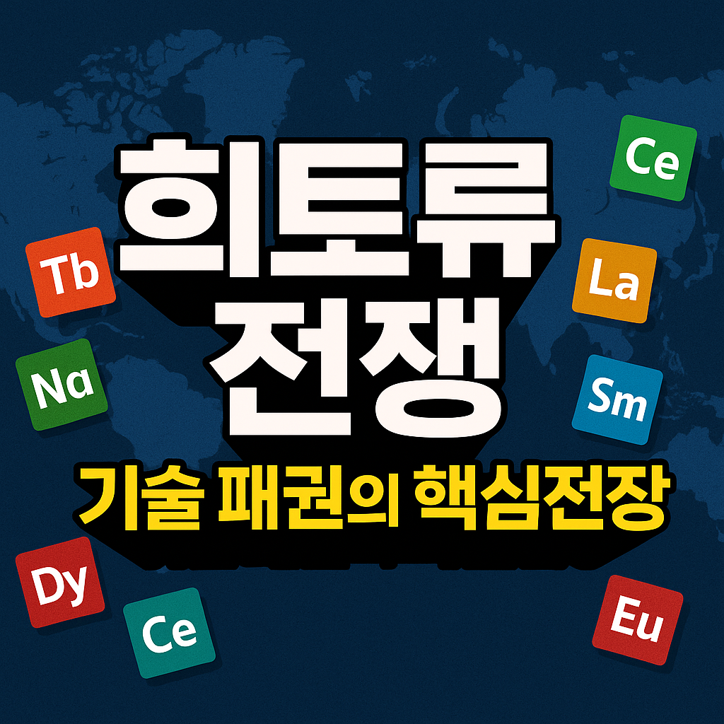 희토류 전쟁, 기술 패권의 핵심전장