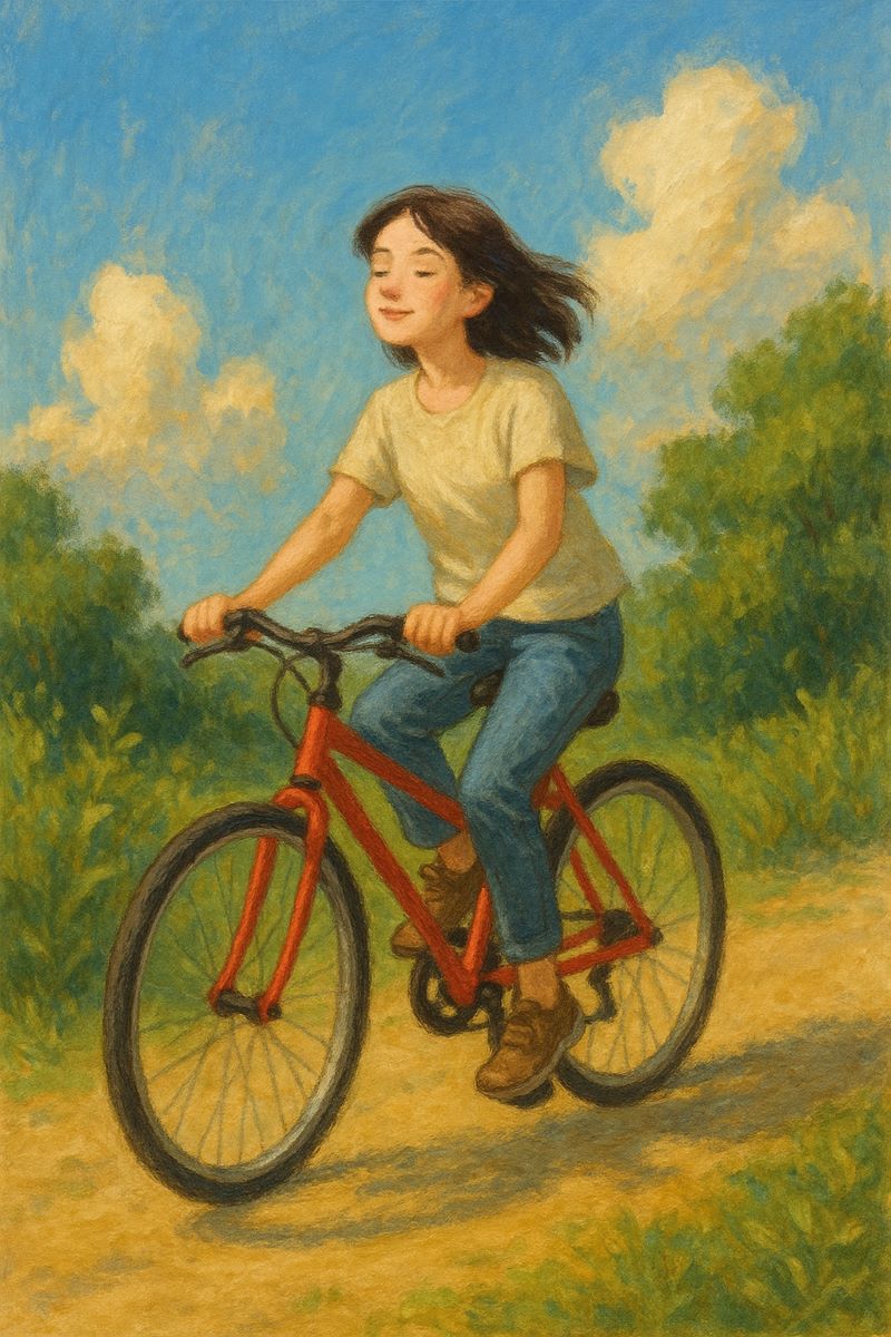 자전거 타는 꿈 해몽 - 균형, 방향, 그리고 나아감