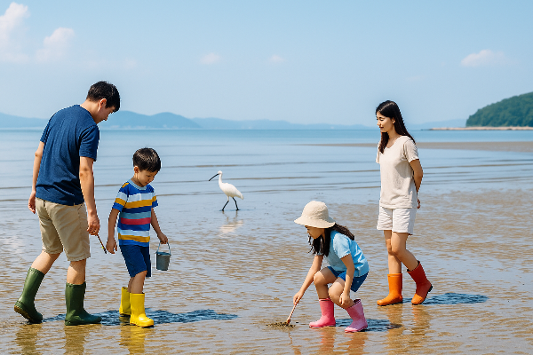 강화 동막해변 여행기: 갯벌과 저어새, 그리고 가족의 여름