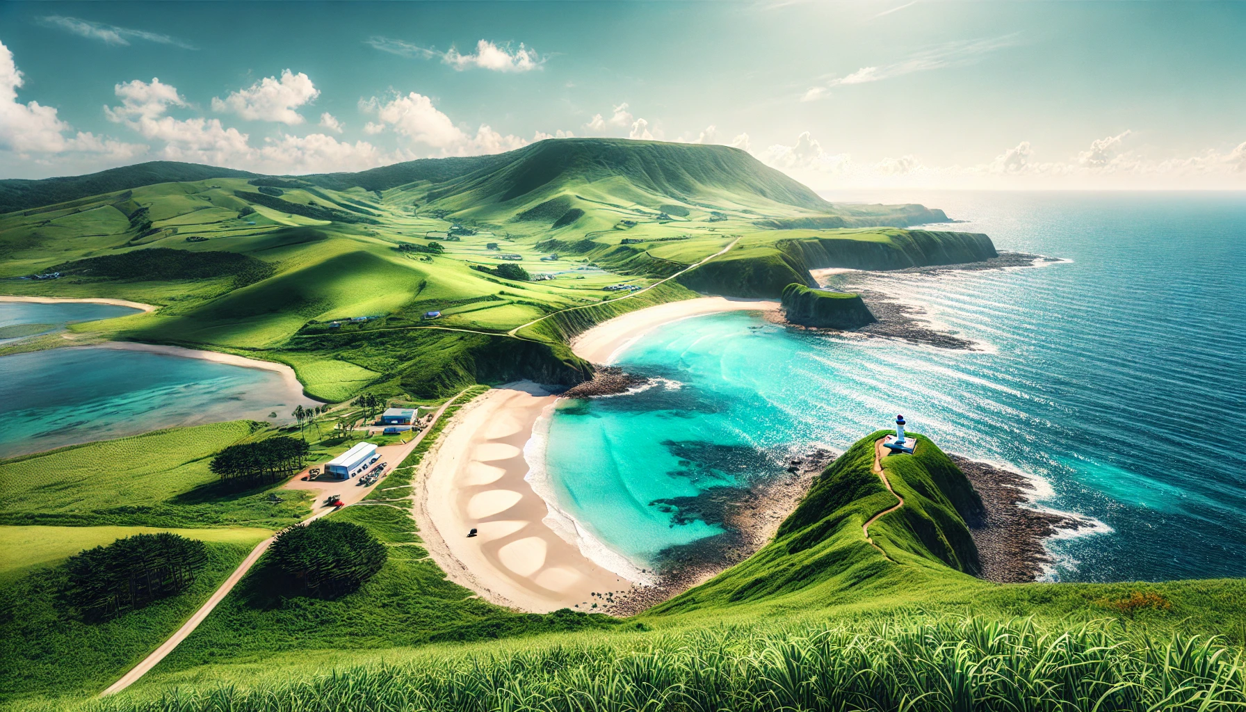 우도의 아름다운 풍경을 담은 이미지