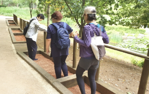 맨발걷기 좋은 길