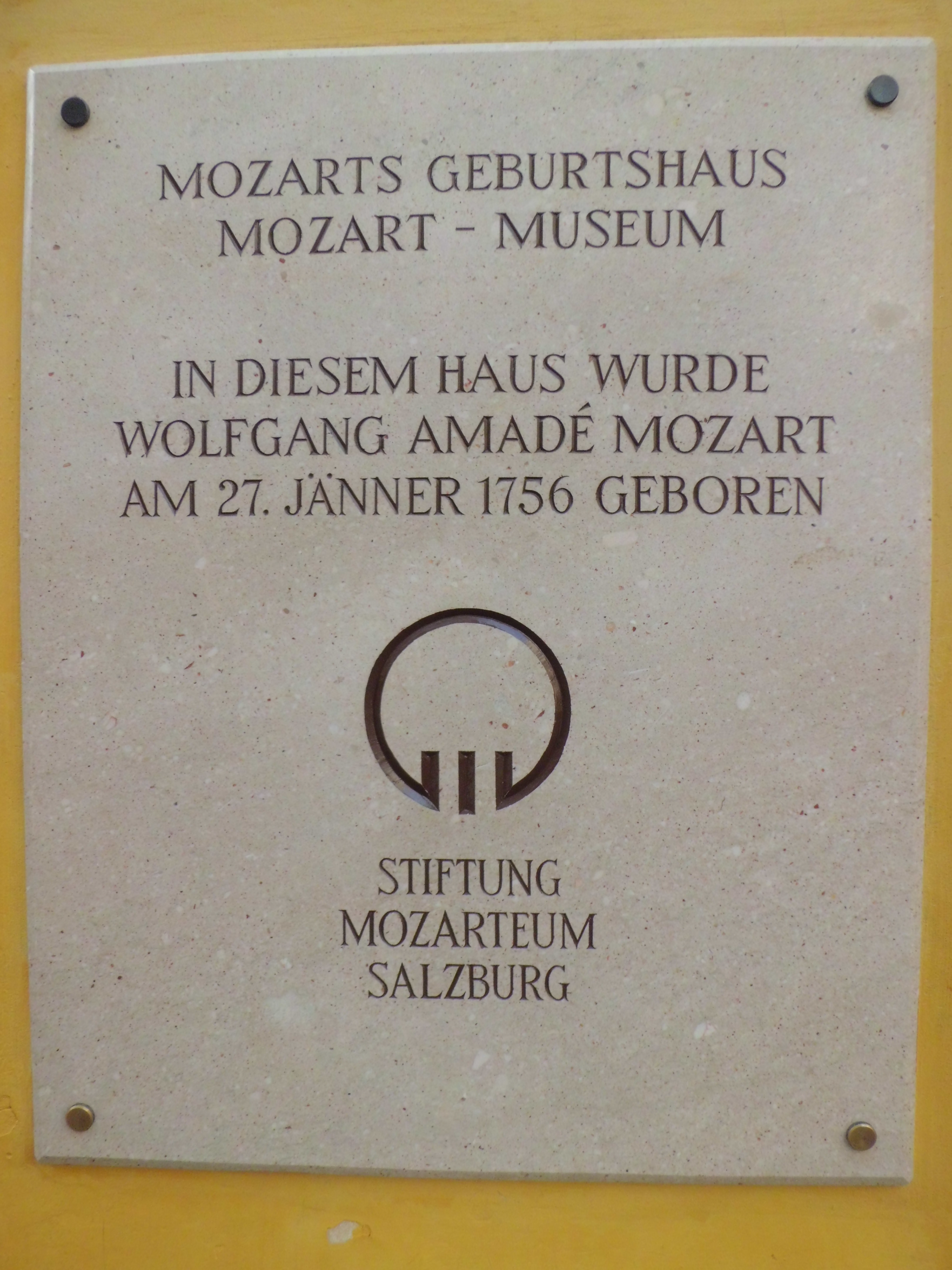 오스트리아 잘츠부르크 모차르트 생가 박물관