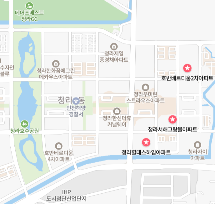 청라동 부동산 위치