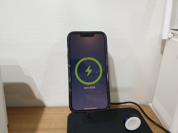 맥세이프 애니메이션 표시