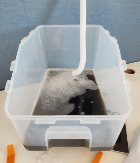 삼성 벽걸이 에어컨 셀프 청소 - 내부 청소&amp;#44; 물 청소 3