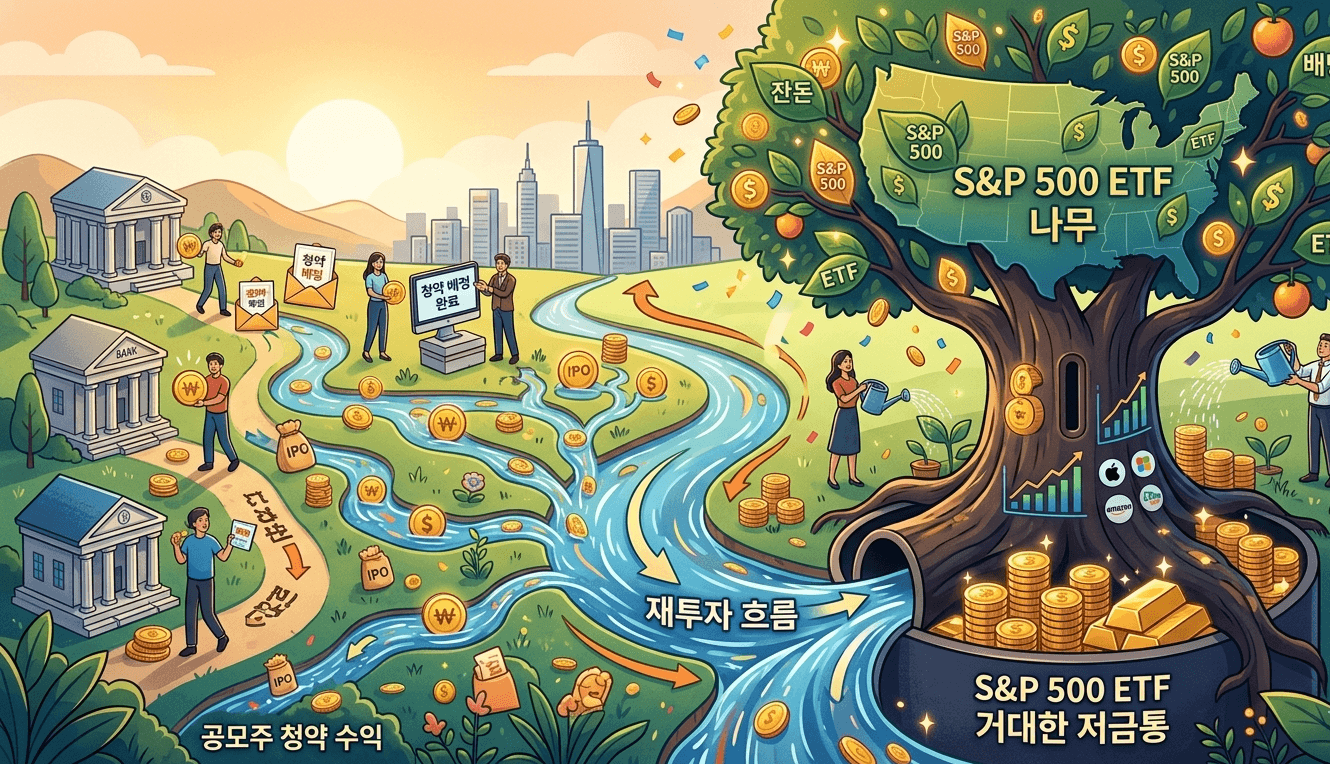공모주 청약과 S&amp;P500 ETF