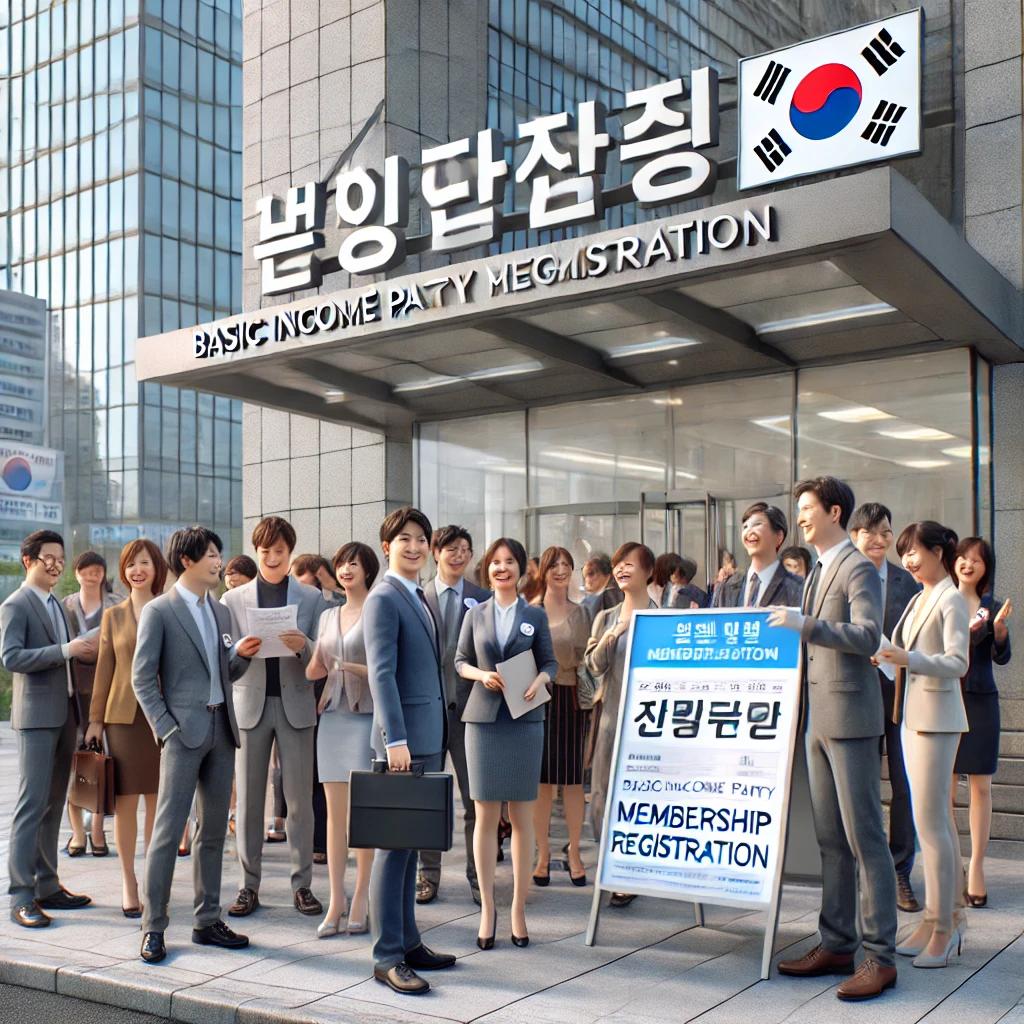 기본소득당 당원 가입