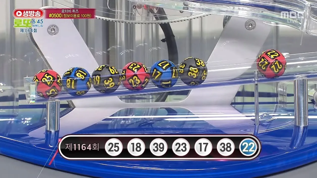 로또6/45 제1164회 당첨번호 2025년 03월 22일