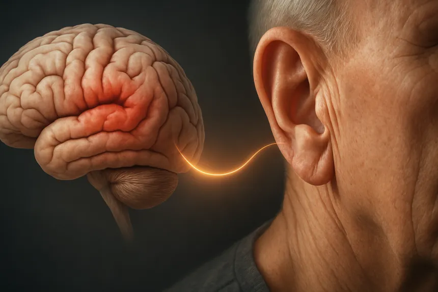 뇌졸중 전조증상 귓볼 주름