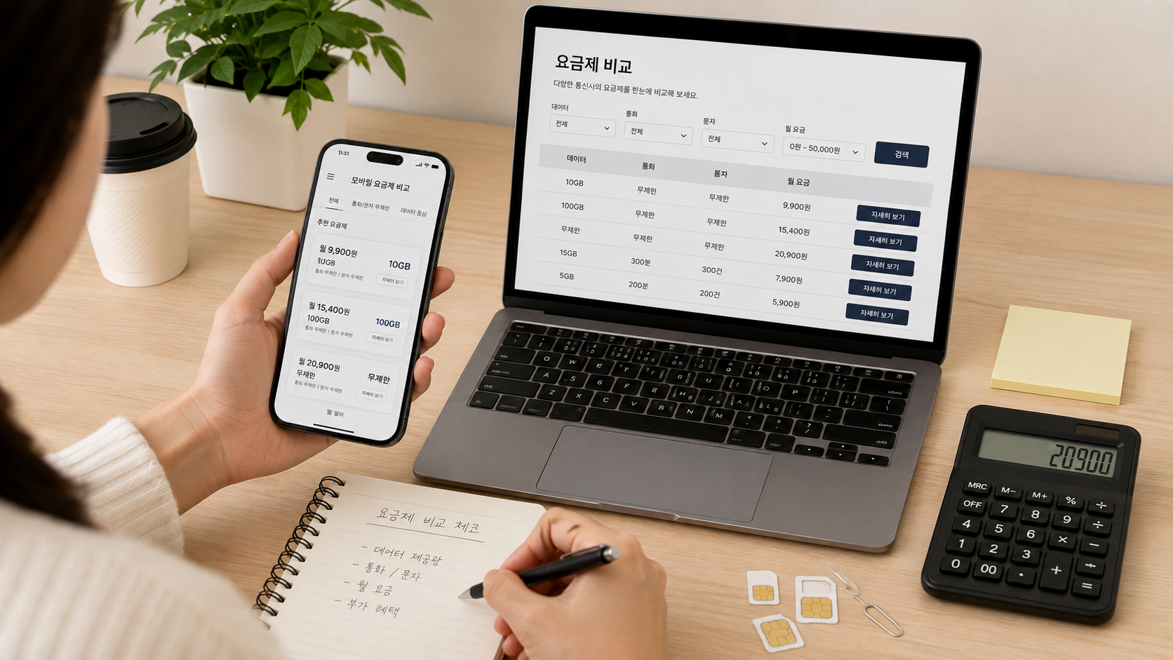 2026 알뜰폰 요금제 비교 TOP 5|가성비 추천·번호이동 방법까지