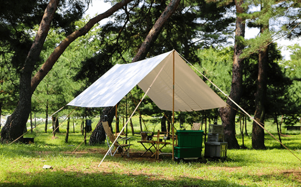 면재질의-그늘막