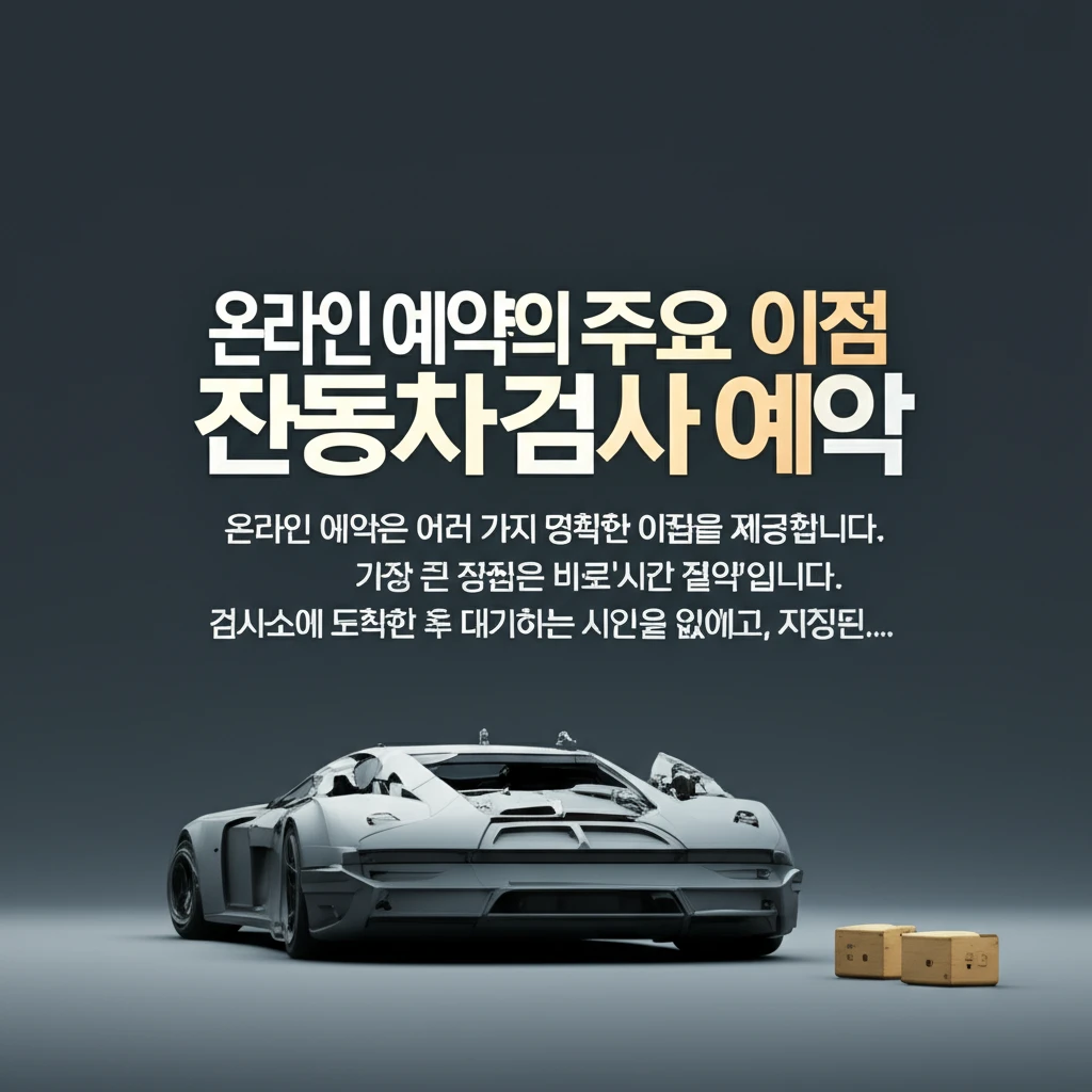 자동차 검사 당일, 필요한 서류와 준..