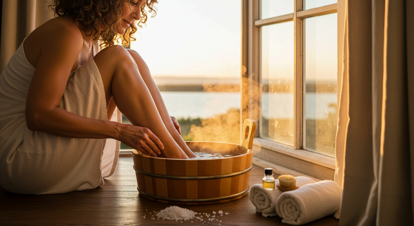 발톱과 발가락 사이까지 꼼꼼히 씻는 습관이 중요해요.