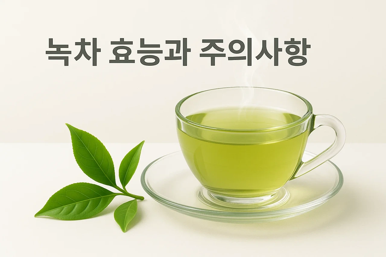 녹차의 효능과 주의사항