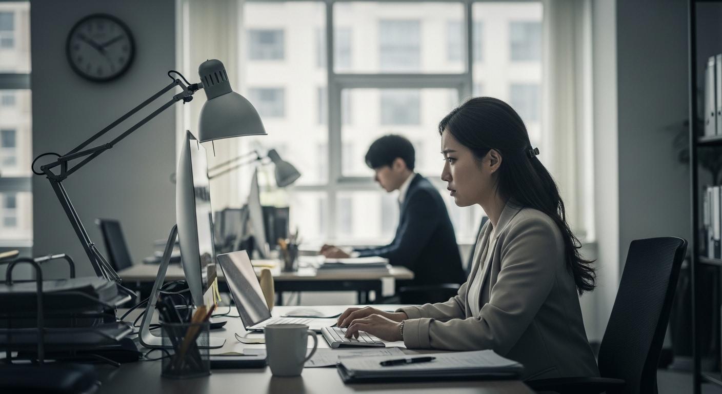 2인 1조로 일하는데 동료가 일을 안 해요