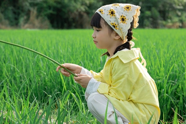 농촌 체험 어린이